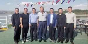 中國黃河文化經(jīng)濟(jì)發(fā)展研究會(huì)何光暐會(huì)長一行赴我市考察交流，與文旅集團(tuán)達(dá)成戰(zhàn)略合作